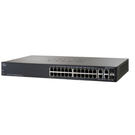سوئیچ اسمال بیزینس سیسکو 28 پورت مدل SG350-28